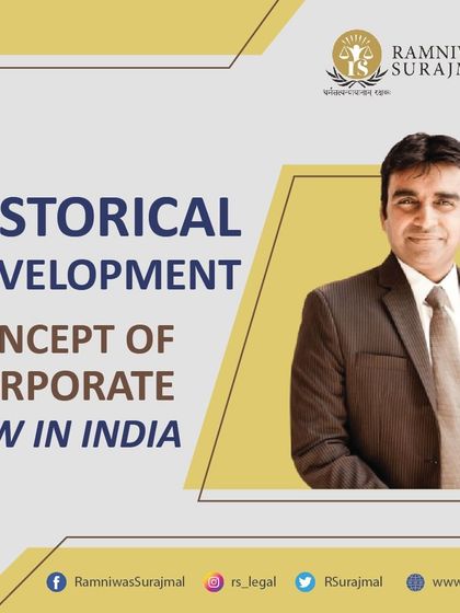 The concept of corporate law in India has a long history, evolving from the Joint Stock Company Act of 1844. We understand this historical development and apply its principles to modern business challenges.