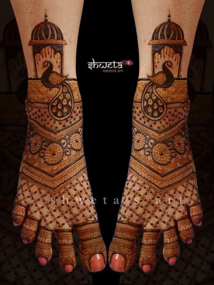 Bridal Feet & Leg Designs photo 4