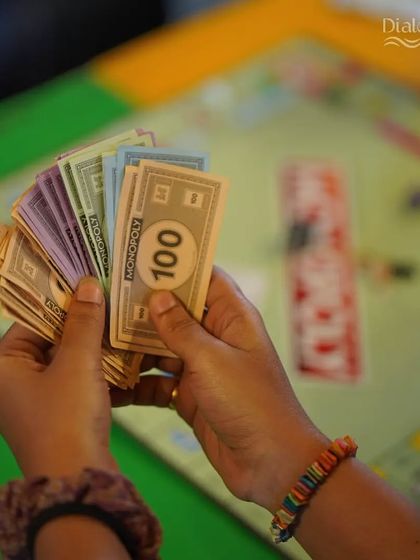 Winning at Monopoly requires patience and strategy. While I can't guarantee a win, I can promise a great time with good food and a fun atmosphere to accompany your game.