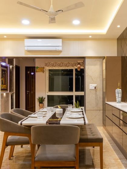 DesignCafe - Custom Modular & Space-Saving Furniture Spaces for Connection: Living & Dining Rooms photo 36