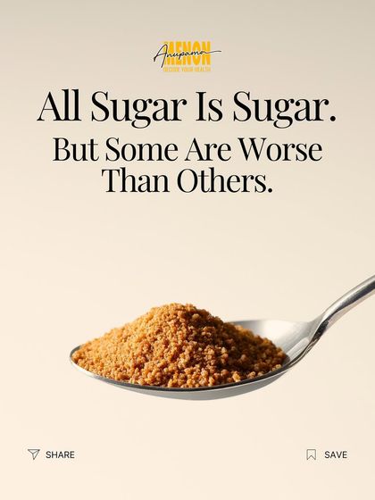Let's get this straight: all sugar is sugar. But understanding the glycemic index of different types can help you make better choices for your health.