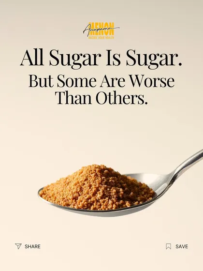 Let's get this straight: all sugar is sugar. But understanding the glycemic index of different types can help you make better choices for your health.