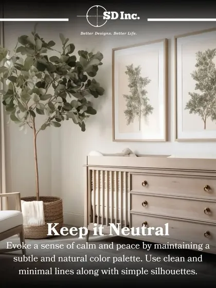 This image illustrates the Ikigai principle of keeping things neutral. Using a subtle, natural color palette with raw materials like wood creates a sense of calm and peace in a space.