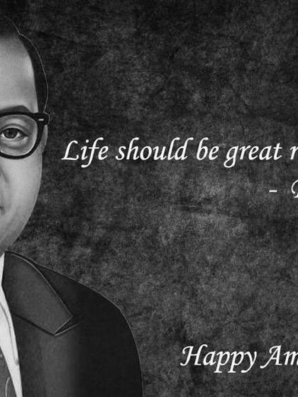 On Ambedkar Jayanti, we honor the architect of our Constitution. Dr. B.R. Ambedkar's vision of liberty, equality, and fraternity is the foundation of my legal practice and the rights I fight to protect for every Indian.