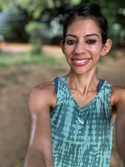 Another happy post run selfie. The weather might not be perfect, but the feeling of accomplishment after a run always is.