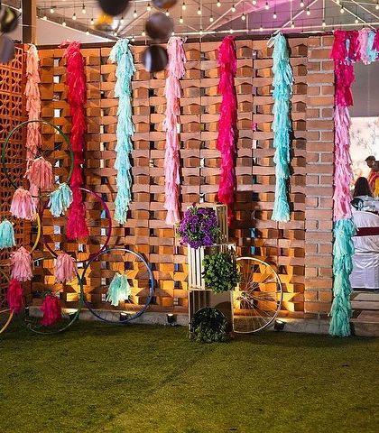 Rushi Events - Event Planning & Management Vibrant Haldi & Mehendi Decor photo 5