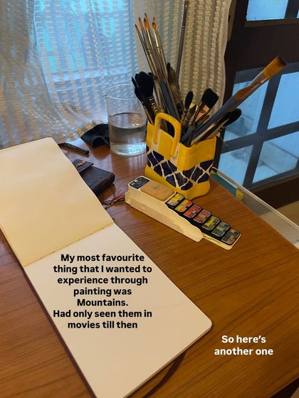 Anupama - Custom Artwork & Murals The Artist's Corner: My Studio, Process & Musings photo 31