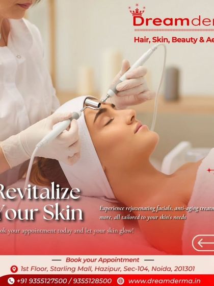 A visual promise to revitalize your skin. I offer rejuvenating facials, anti-aging treatments, and more, all tailored to your skin's needs.