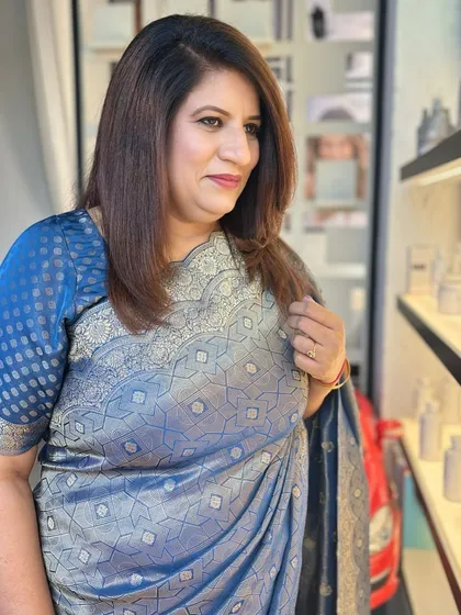 The client looks radiant and refreshed. This is the perfect makeup choice for daytime events or for those who prefer a more understated style.