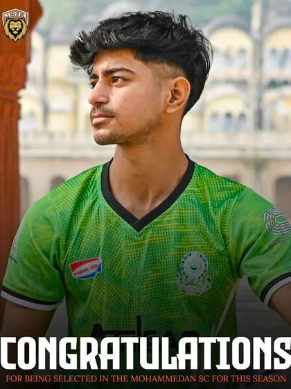 Our goal is to create pathways to professional football. We are immensely proud to congratulate our player Aditya Rastogi on his selection for the Mohammedan Sporting Club, a major step in his promising career.