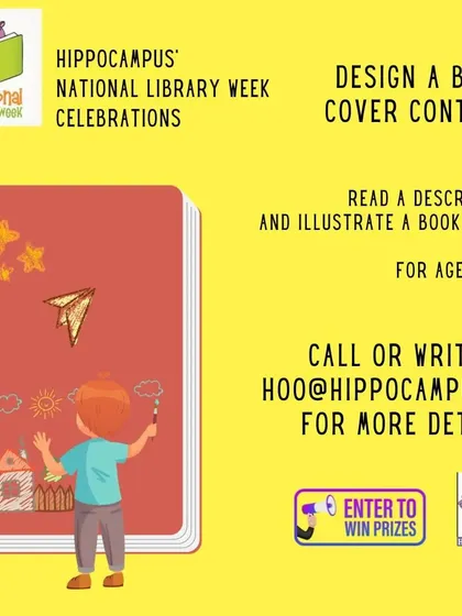 Our 'Design a Book Cover' contest is a chance for kids to let their imagination run wild. We provide a story description and they get to illustrate a brand new cover for it.