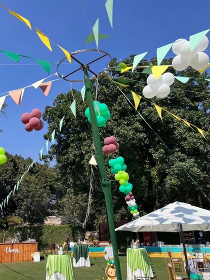 Golu Balloon Decor - Baby Celebration Decor Wild Safari & Jungle Adventures photo 11