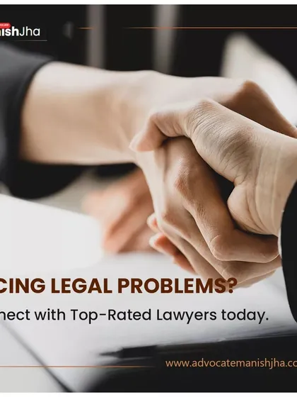 When you are facing legal problems, connecting with an experienced lawyer is the first step. This image of a firm handshake represents the trust and partnership I build with every client to navigate their legal challenges effectively.