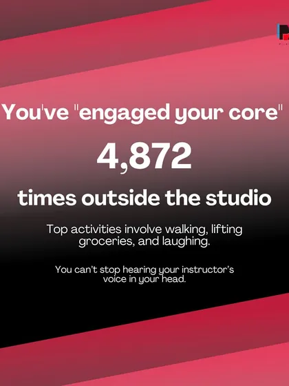 You know you're a true Pilates enthusiast when you hear your instructor's voice in your head telling you to "engage your core" even when you're just lifting groceries.