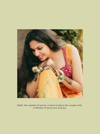 Orange Wedding Cinemas - Wedding Photography & Cinematography Vibrant Celebrations: Haldi & Mehendi photo 37