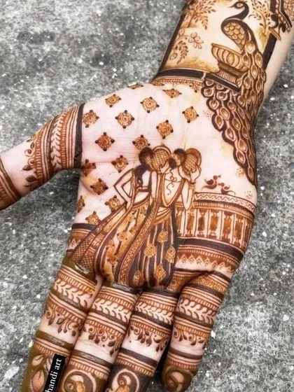Mehndi is also for celebrating friendships. This special design was created for friends celebrating a festival together, a beautiful reminder of their bond. I can customize designs for any relationship and any occasion.