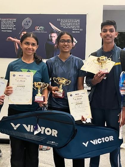 Rohit Badminton Academy - High Performance Badminton Training Our Champions: A Legacy of Wins photo 3