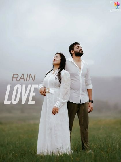 Embracing the rain. I believe there's a unique beauty in rainy day shoots, creating a moody and intensely romantic vibe that is truly unforgettable. Koi tension nahi, we can create magic even in the rain.