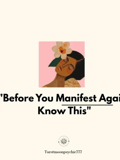 Before you try to manifest again, it's crucial to understand the energy behind your desire. This post introduces the difference between manifesting from the ego versus the soul.