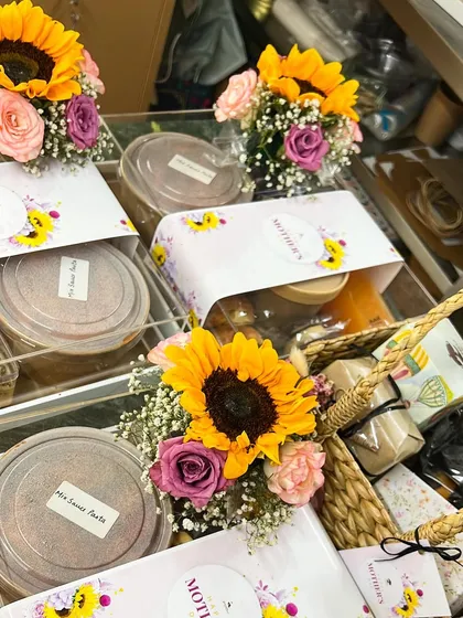 Thank you for choosing me to help celebrate your mom. It was an insane and wonderful weekend packing all these Mother's Day gifts, each one filled with so much love.