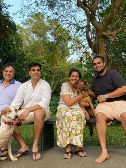 Pista found her forever home in Alibaug! She now has a huge garden to run in and a big doggy brother named Spot to play with. This is the kind of life every dog deserves.