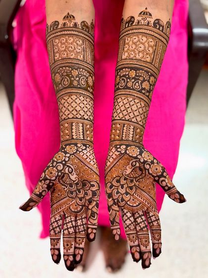 Mitali - Bridal Mehendi Full Bridal Mehendi (Hands) photo 93