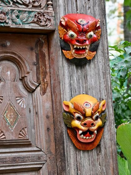 Greenhouse - Curated Artisan & Vintage Decor Hand-Carved Traditional Masks photo 9