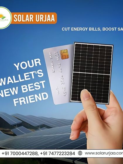 Your wallet's new best friend. A solar panel is an asset that works for you, cutting your energy bills and boosting your savings month after month.
