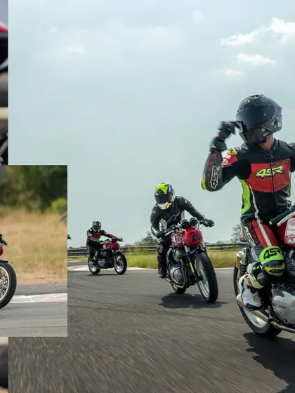More dynamic shots from our track school, capturing the excitement and progress of our riders as they learn from the best.