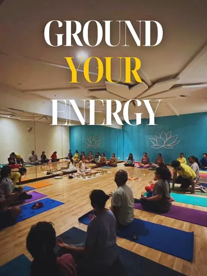 Grounding your energy is a key part of my workshops. This picture shows a group settling in, ready to connect with the earth and themselves before the sound journey begins.