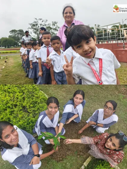 Collaborating with the Indian Army in Meerut, we brought together soldiers and schoolchildren for a plantation drive, bridging generations and communities for a common cause.