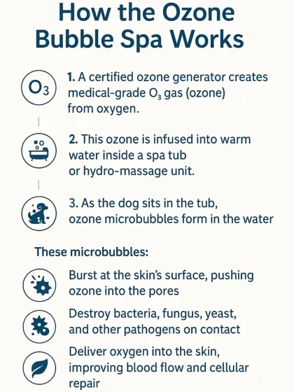 Mamppi Deb - Therapeutic Skin & Coat Treatments Ozone Bubble Spa: The Ultimate Skin Therapy photo 3