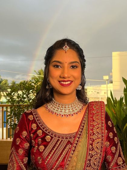 Deepti Purshotham - Bridal & Occasion Makeup Reception & Engagement Glam photo 11