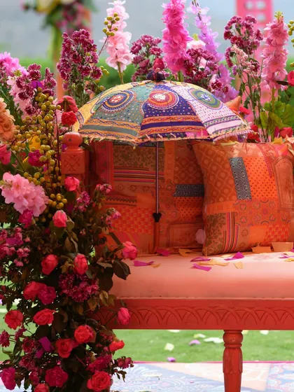 More moments from our colorful Haldi and Mehendi events, capturing the joy, laughter, and beautiful details.