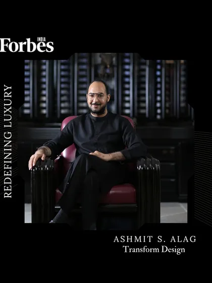 We are honored to be recognized by Forbes India as one of the top architects in the country. This acknowledgment fuels our dedication to creating timeless, luxurious spaces that redefine modern living through thoughtful, human-centric design.