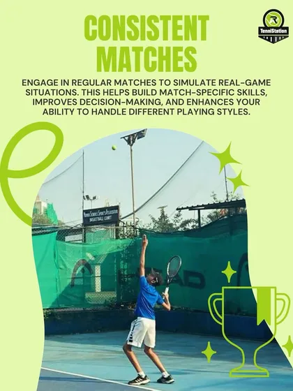 We encourage consistent matches to simulate real-game situations, which improves decision-making and adaptability.