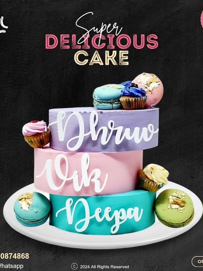 Love Plus Flour - Customized Theme Cakes Elegant Cakes for Adults photo 54