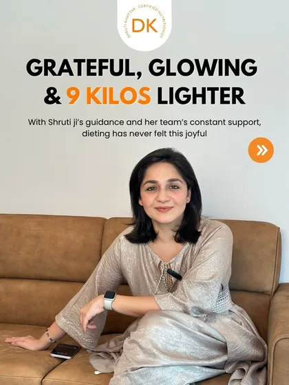 "Grateful, glowing, and 9 kilos lighter." This is the feeling of success. This client's journey shows that dieting can be a joyful experience when the plan is flexible and supportive.