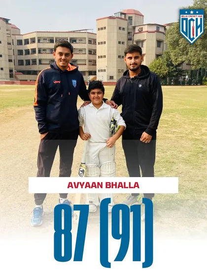 Age is just a number when you have dedication. Here is 8-year-old Avyaan Bhalla, who scored a match-winning 87 runs. I coach players of all ages, from young kids just starting out to senior players.
