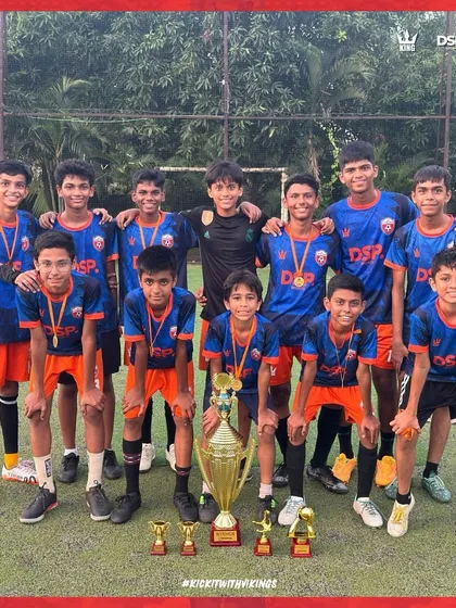 The U15 squad celebrating their well deserved tournament win. Their performance shows the strength of our grassroots football program.
