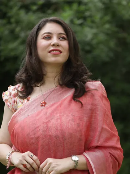 I believe that confidence is the biggest and brightest accessory you can wear. It's something I strive to embody every day, whether I'm on stage as a corporate trainer or hosting an event in Mumbai.