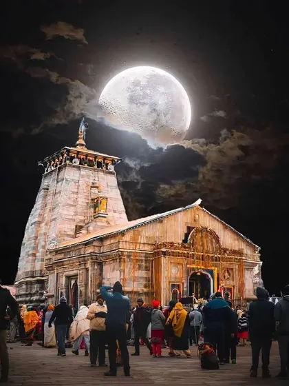 Experience the divine energy of the Himalayas at the Kedarnath Temple. This spiritual journey is more than a trek; it's a chance to connect with something bigger, surrounded by breathtaking beauty.