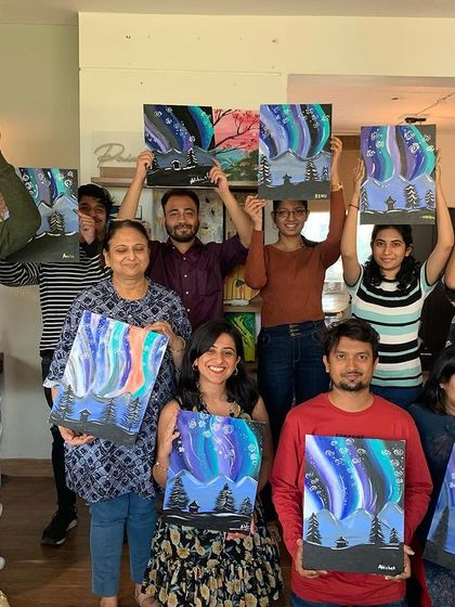 Paint Bar - Public Art Workshops & Experiences Sip & Paint: The Classic Experience photo 13