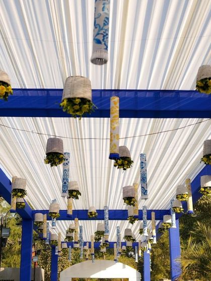 Nirvana Event and Decor - Wedding Planning & Thematic Decoration Vibrant Haldi & Mehendi Ceremonies photo 99