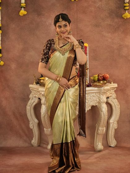 Designer Trends - Ethnic & Occasion Wear Rental Elegant Kanchi & Silk Sarees photo 30