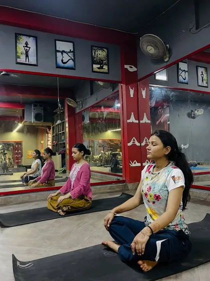 A class focused on posture and alignment in a seated pose, essential for those who spend long hours at a desk.