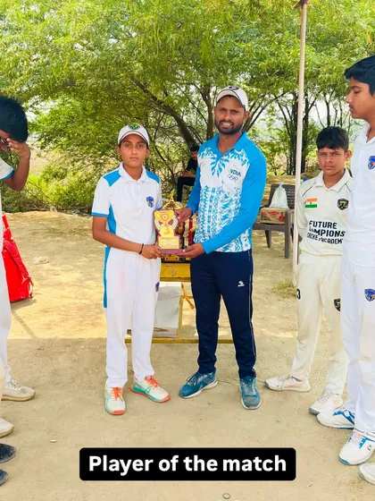 The Player of the Match from the 1st match of the Summer Cricket Cup.