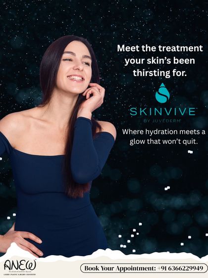 SkinVive by Juvéderm is a treatment my clients have been thirsting for. It is designed to boost hydration from within, smoothing skin texture for a glow that won't quit.