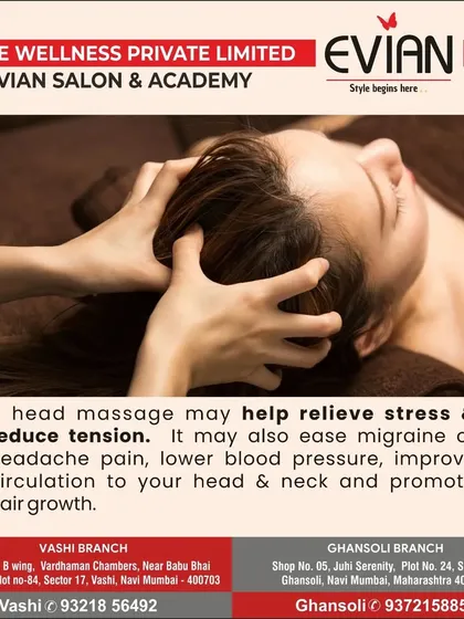 A head massage is more than just relaxing. It can help relieve stress, reduce tension headaches, and improve circulation to promote healthy hair growth.