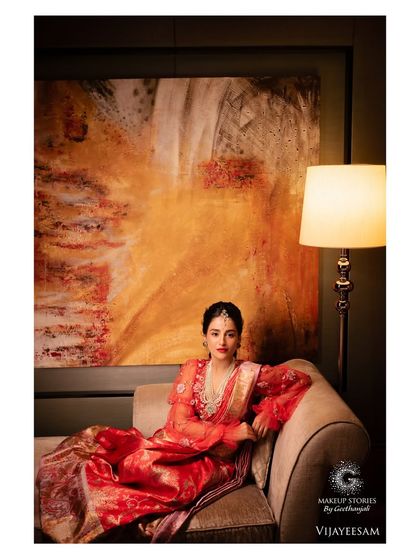 Geethanjali Venkatesh - Special Occasion Makeup Regal Reception & Sangeet Glam photo 32